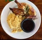 Best Medio Pollo Plato (Half Rotisserie Chicken Meal) in Irvington, NJ